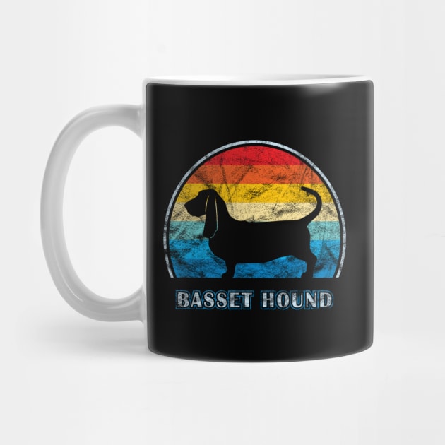 Basset Hound Vintage Design Dog by millersye